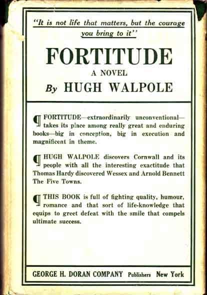 Item #10876 Fortitude. Hugh WALPOLE