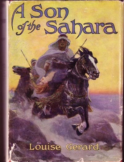 Item #12404 A Son of Sahara. Louise GERARD