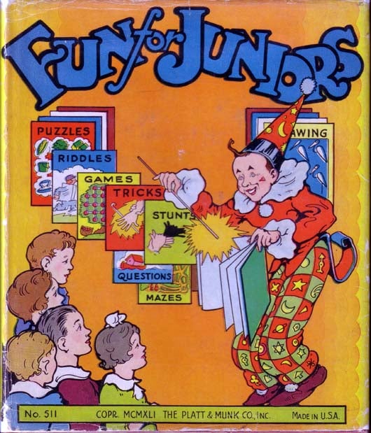 Item #12460 Fun For Juniors. (ACTIVITY BOOK). George CARLSON.