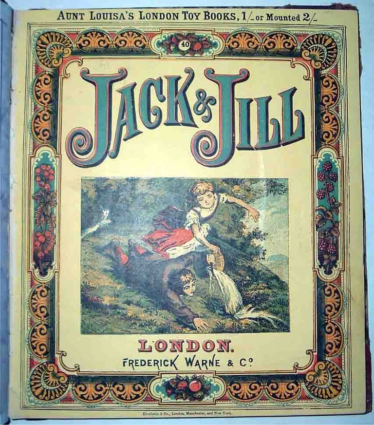 Item #12465 Aunt Louisa's London Toy Books: Dick Whittington, Jack and Jill, Railway A. B. C. and...