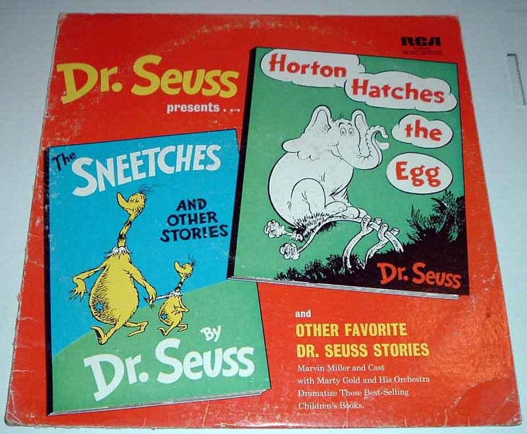 Item #12536 The Sneetches and Horton Hatches the Egg. [Record LP]. SEUSS Dr