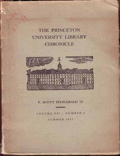Item #12879 That Kind of Party, as printed in, Princeton University Library Chronicle, The F....