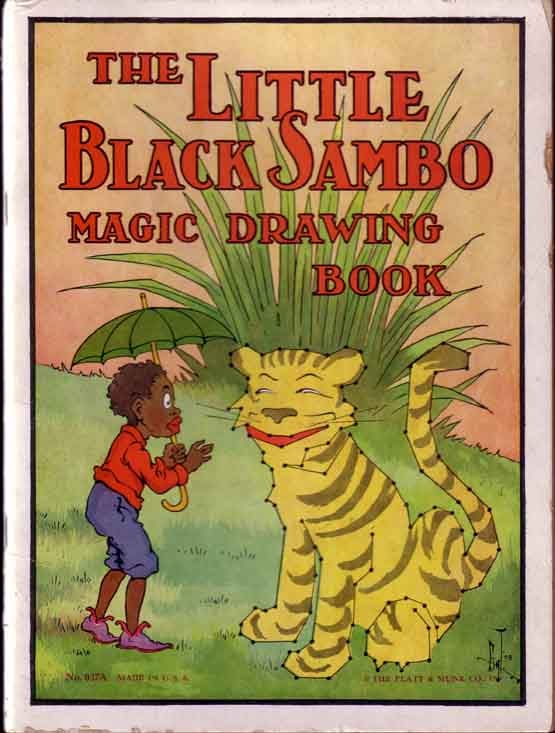 Item #13946 The Little Black Sambo Magic Drawing Book. Helen BANNERMAN