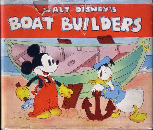 Item #13977 Mickey Mouse The Boat-Builder. Walt DISNEY.