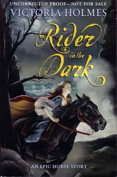 Item #14004 Rider In The Dark. Victoria HOLMES.