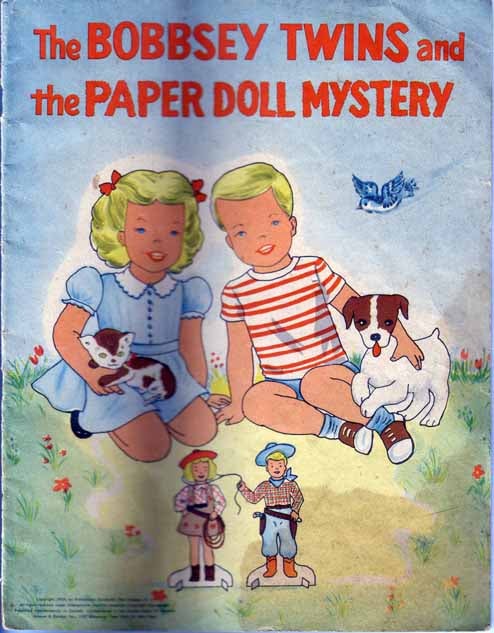 Item #14005 The Bobbsey Twins and the Paper Doll Mystery. Laura Lee HOPE.