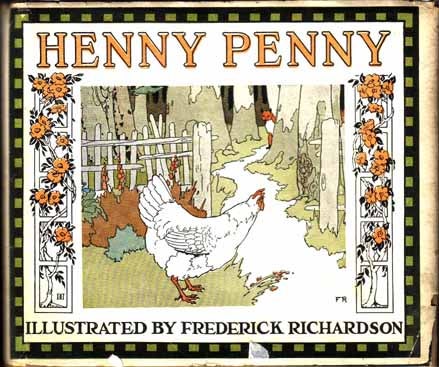 Item #14049 Henny Penny and Fluffy Duck's Corn. Frederick RICHARDSON