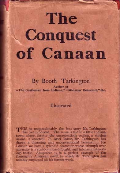 Item #14190 The Conquest of Canaan. Booth TARKINGTON