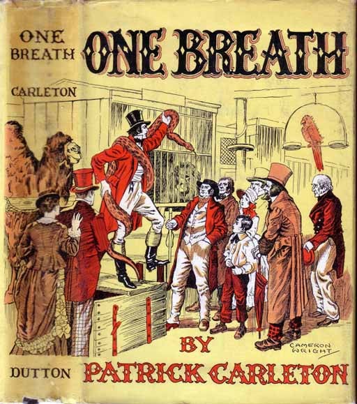 Item #14880 One Breath. Patrick CARLETON.