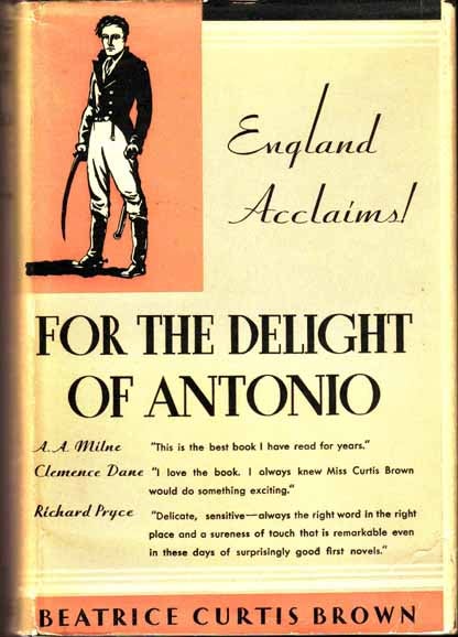 For the Delight of Antonio by Beatrice Curtis BROWN on Yesterday s Gallery and Babylon Revisited Rare Books