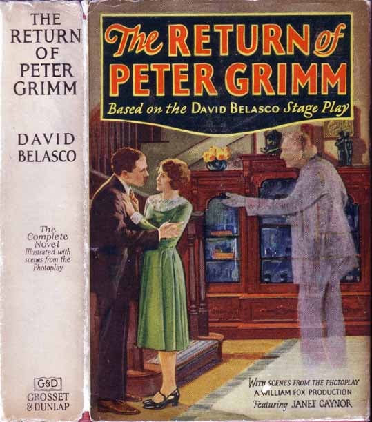 Item #15516 The Return of Peter Grimm. David BELASCO