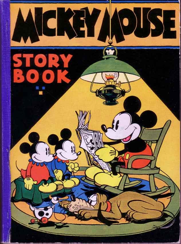 Item #16044 Mickey Mouse Story Book. Walt DISNEY.
