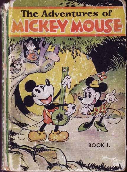 Item #16045 The Adventures of Mickey Mouse. Book I (One). Walt DISNEY