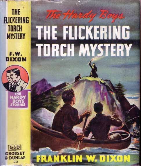 Item #16066 The Flickering Torch Mystery. Franklin W. DIXON.