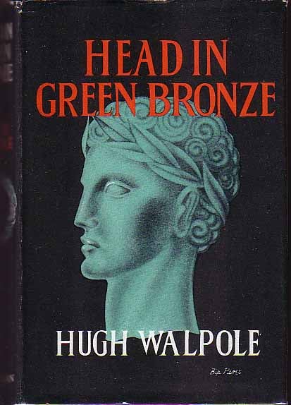 Item #16197 Head In Green Bromze. Hugh WALPOLE