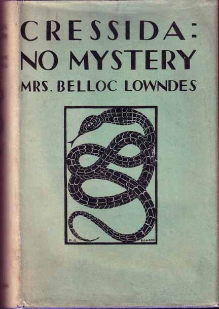 Item #16431 Cressida: No Mystery. Mrs Belloc LOWNDES
