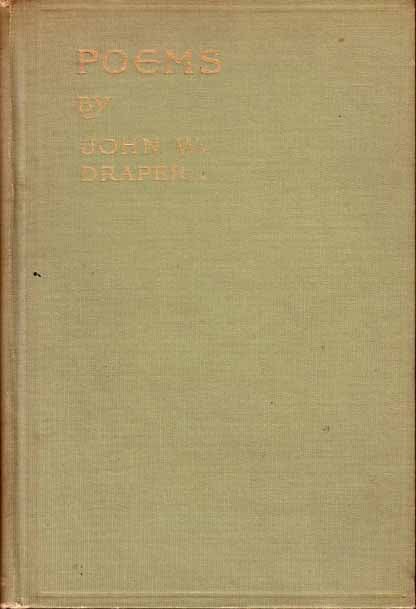 Item #16806 Poems. John W. DRAPER.