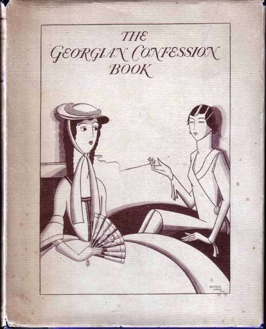 Item #16808 Georgian Confession Book. Gilbert H. FABES, A. E. Coppard Rhys DAVIES