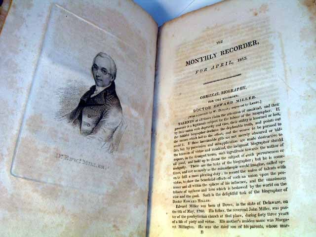 Item #16919 in, The Monthly Recorder, A Magazine. Napoleon Bonaparte, Sir Walter Scott