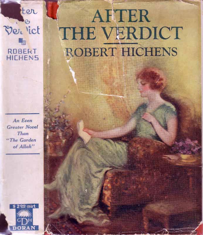 Item #17330 After the Verdict. Robert HICHENS.