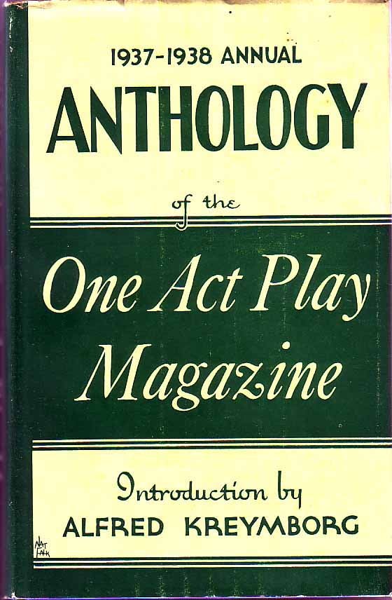 Item #17529 1937-1938 Annual Anthology of the One Act Play Magazine. Percival WILDE