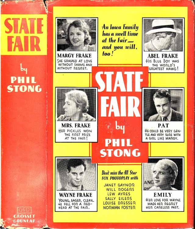 Item #18472 State Fair. Phil STONG.