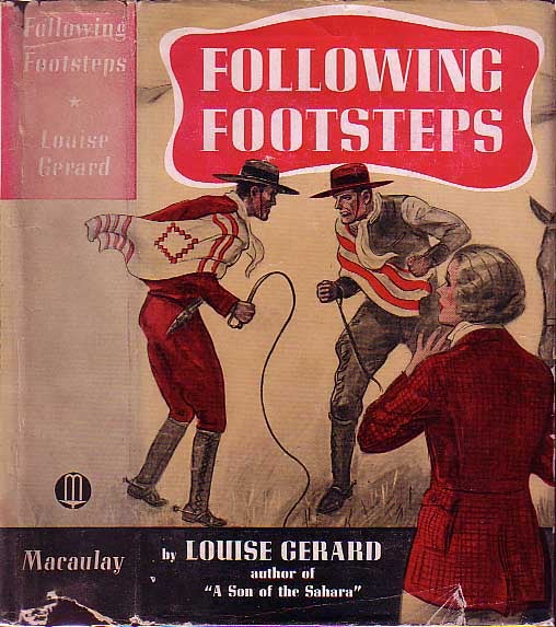 Item #18482 Following Footsteps. Louise GERARD.