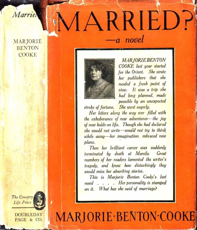 Item #18529 Married? Marjorie Benton COOKE
