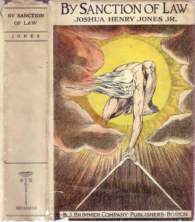 By Sanction of Law African-American Novel by Joshua Henry Jr JONES on  Yesterday's Gallery and Babylon Revisited Rare Books