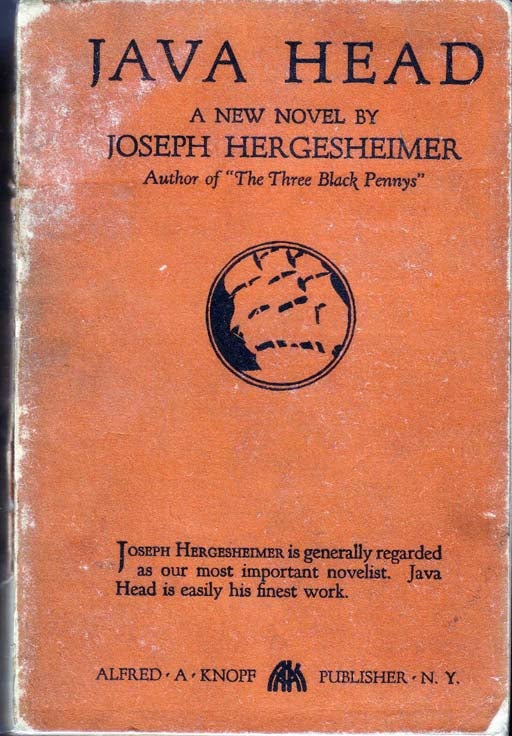 Item #19071 Java Head [DRUG FICTION]. Joseph HERGESHEIMER