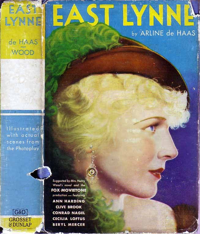 Item #19116 East Lynne. Arline De HAAS.