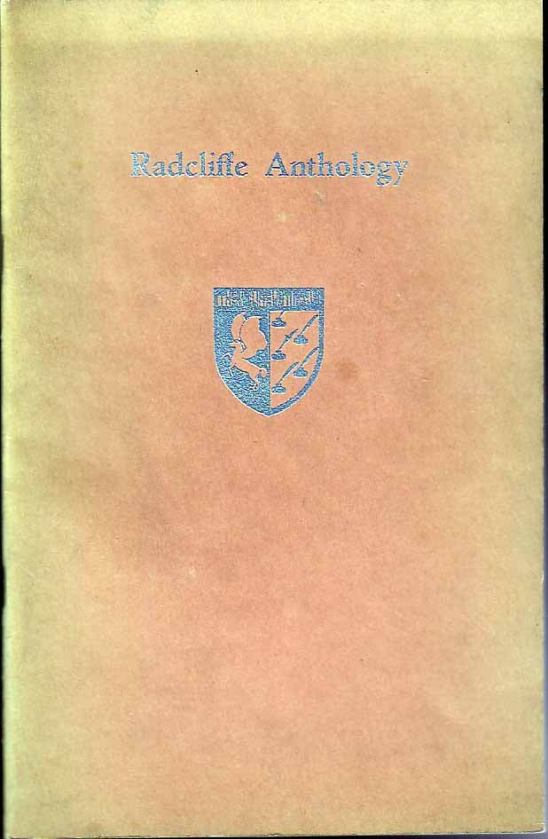 Item #19194 Radcliffe Anthology. Ralph D. JACKSON, Ed