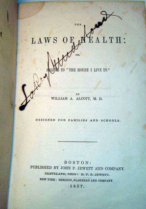 The Laws of Health: or, Sequel to “The House I Live In”
