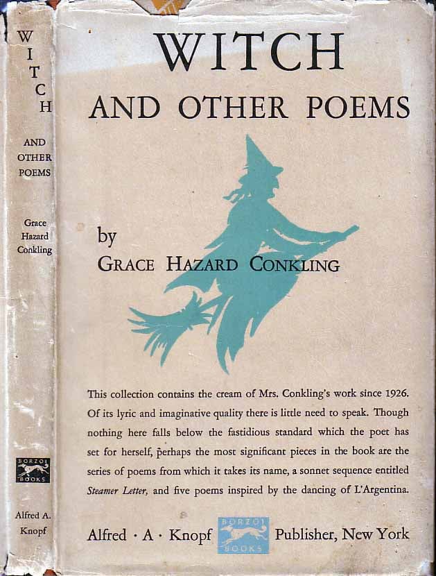 Item #19484 Witch and Other Poems. Grace Hazard CONKLING.