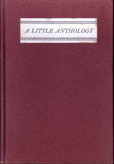 Item #19589 A Little Anthology of Very Short Poems From the Magazines of 1921. Robert FROST.