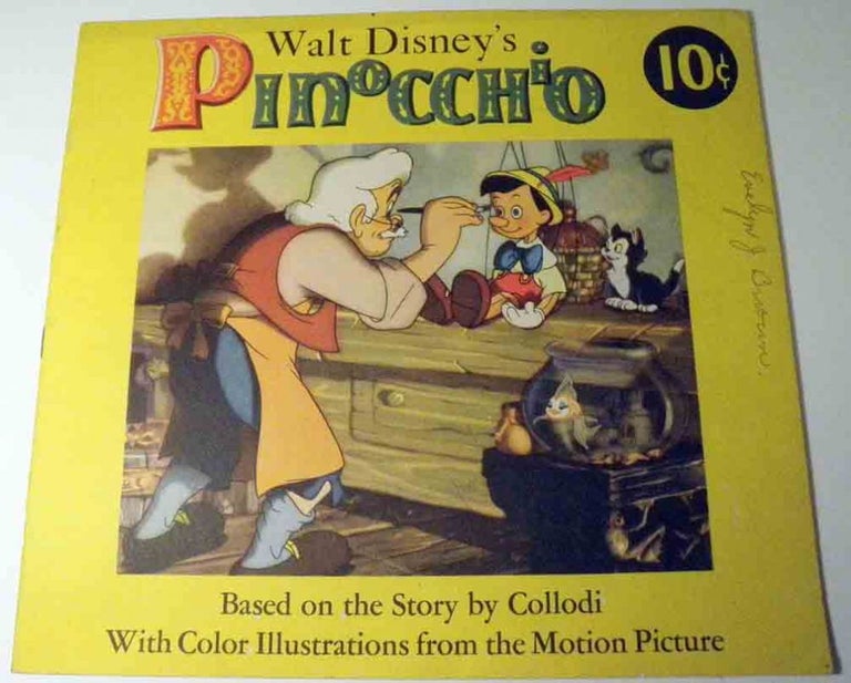 Item #19627 Walt Disney's Pinocchio. Walt DISNEY.