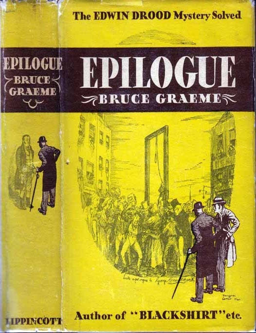 Item #19750 Epilogue. Bruce GRAEME