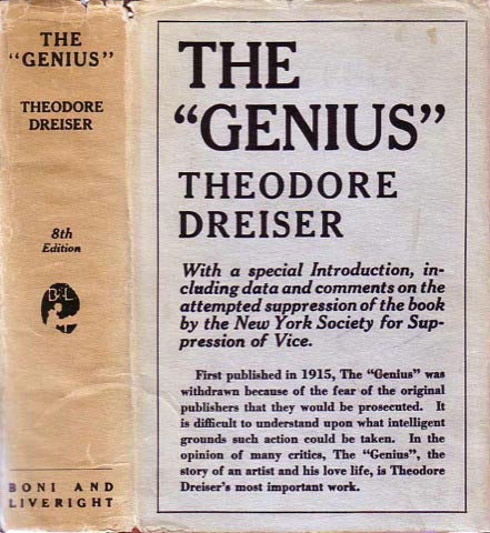 Item #19830 The “Genius”. Theodore DREISER.