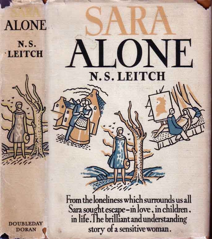 Item #19880 Sara Alone. N. S. LEITCH