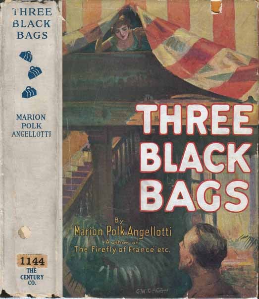 Item #20162 Three Black Bags. Marion Polk ANGELLOTTI