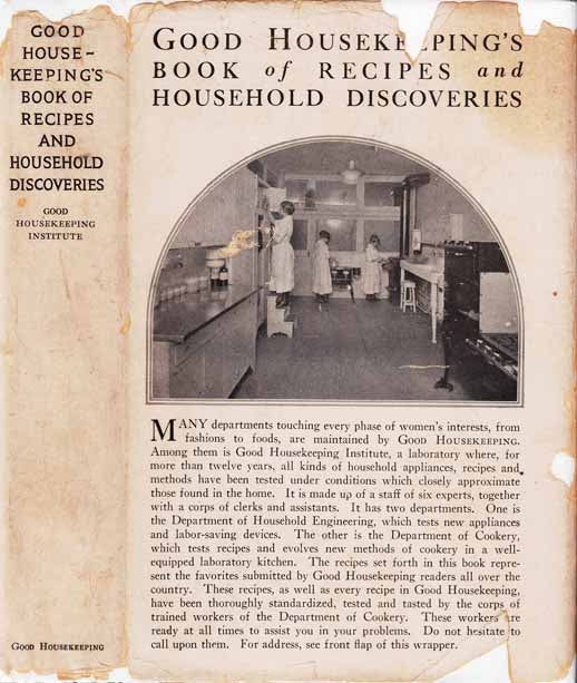 Item #20185 Good Housekeeping's Book of Recipes and Household Discoveries. ANONYMOUS.