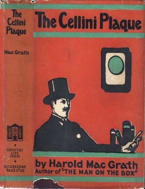 Item #20278 The Cellini Plaque. Harold MACGRATH