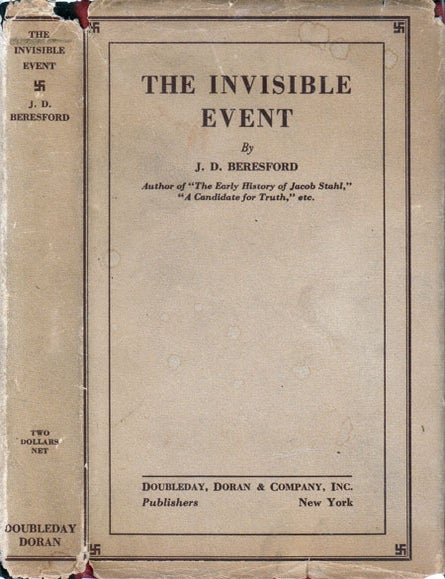Item #20279 The Invisible Event. J. D BERESFORD