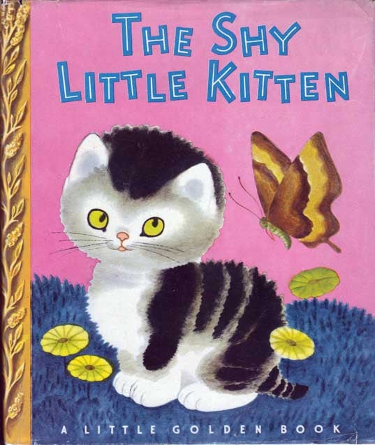 Item #20686 The Shy Little Kitten. Gustaf TENGGREN, Cathleen SCHURR