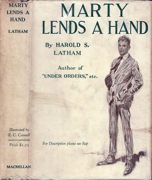 Item #20883 Marty Lends a Hand [BUSINESS FICTION]. Harold S. LATHAM.