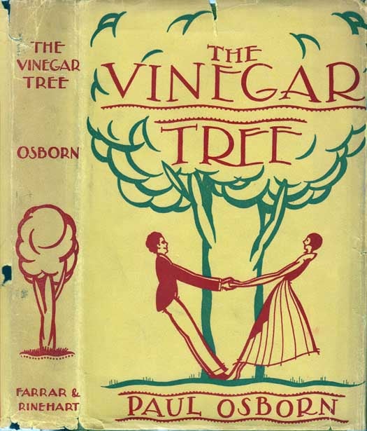 Item #20902 The Vinegar Tree. Paul OSBORN