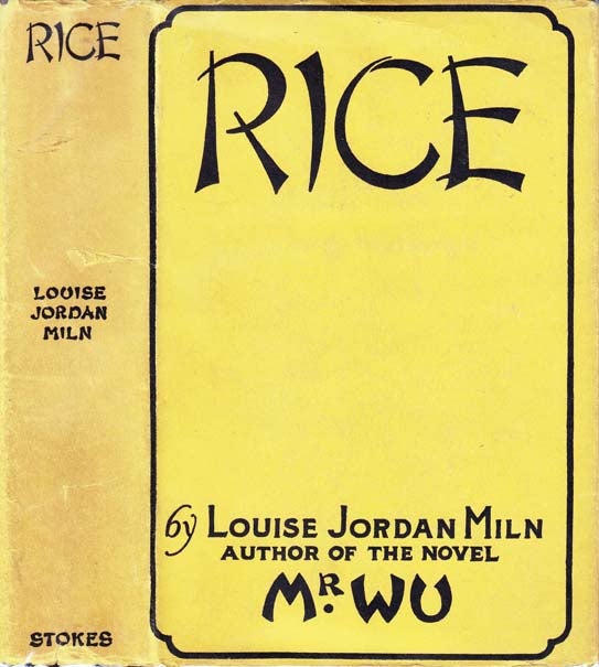 Item #20923 Rice. Louise Jordan MILN