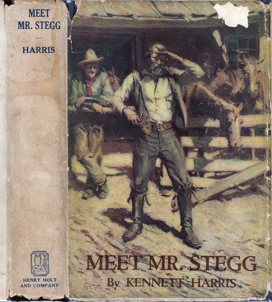 Item #21116 Meet Mr. Stegg. Kennett HARRIS