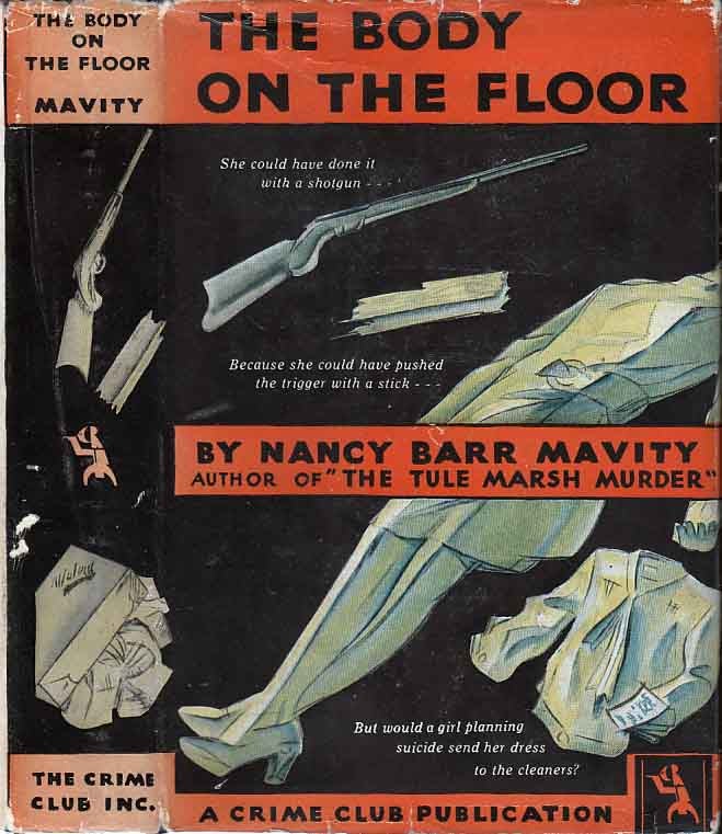 Item #21200 The Body On The Floor. Nancy Barr MAVITY