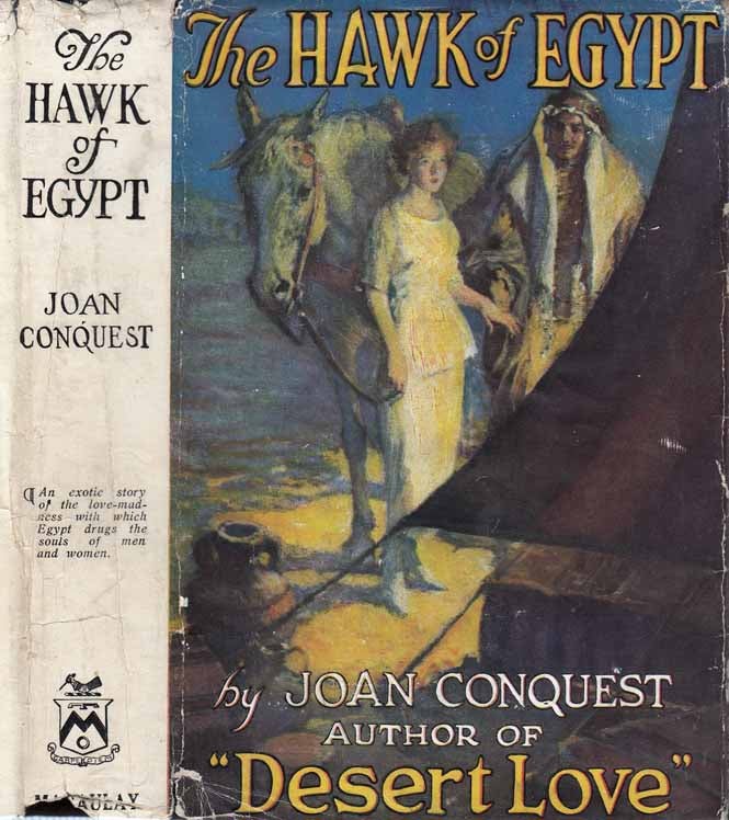 Item #21526 The Hawk of Egypt. Joan CONQUEST